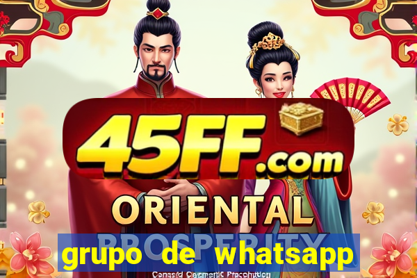 grupo de whatsapp jogo do bicho